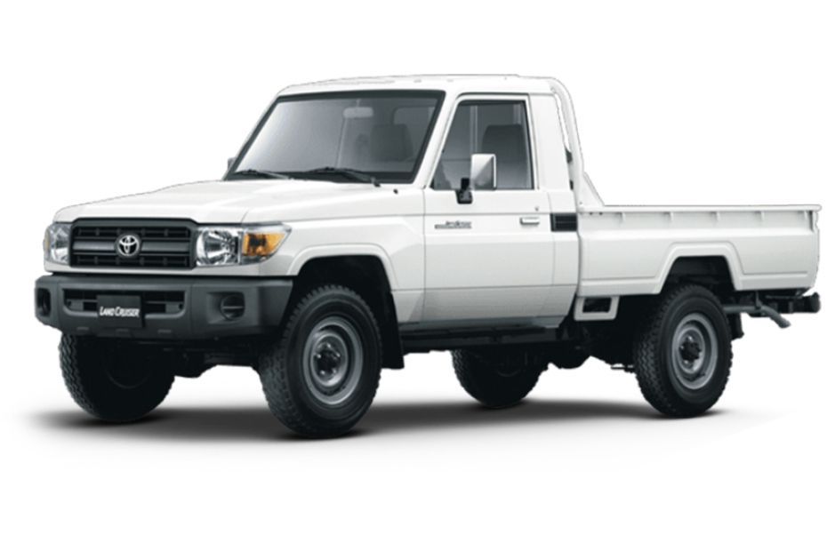 Toyota LC Pickup White